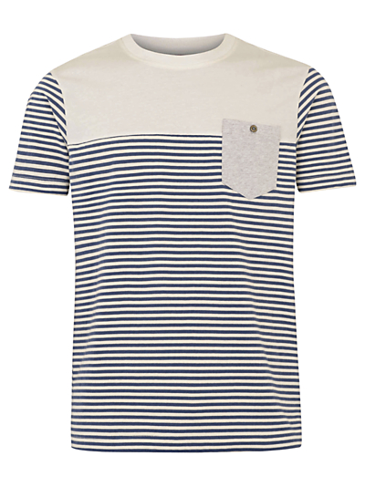 Camiseta Merc Reuben Stripy T-Shirt - alce