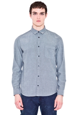 cheap-monday-chico-camisa-NEO FLANNEL SHIRT-grey-alce-shop-madrid-2